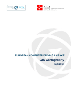 GIS Cartography - GM Informatica