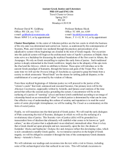 Ancient Greek Justice