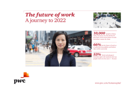 The future of work: A journey to 2022