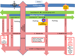 Halifax River B a y S t Halifax Art Festival Parking Parking Parking