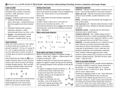 No Brain Too Small CHEMISTRY AS 91164 Demonstrate