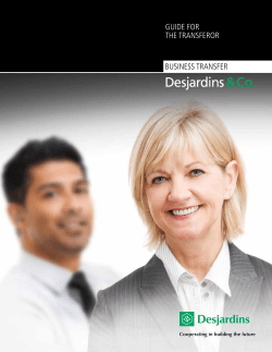 Guide for the transferor