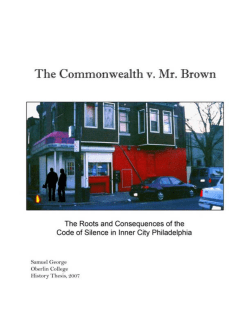 Chapter 1 - Stoneleigh Foundation