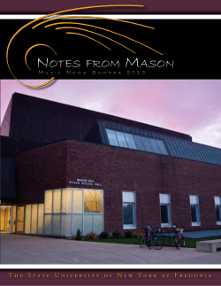 notes from mason