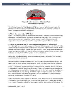 rcatv Frequently asked questions