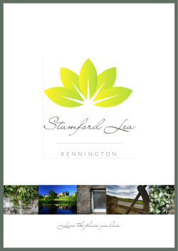 Love the place you live