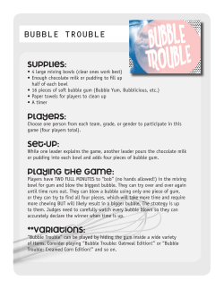 SUPPLIES: PLAYERS: SET-UP: PLAYING THE GAME