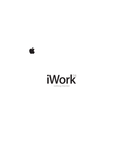 iWork `08 Getting Started