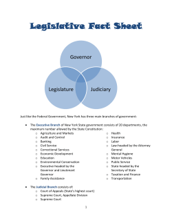 Legislative Fact Sheet