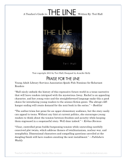 Teacher`s Guide for The Line
