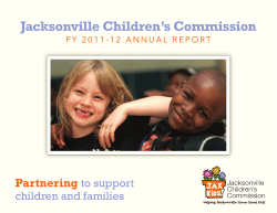 Report - Jacksonville Children`s Commission