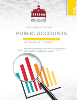 Third Report of the Public Accounts Committee (PAC)