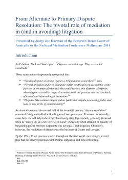 - Federal Circuit Court of Australia