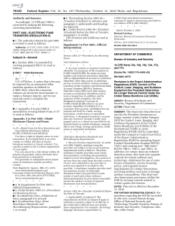 Federal Register/Vol. 81, No. 197/Wednesday, October 12