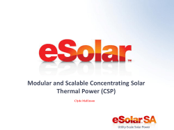 Automatic Heliostat Cleaning Robot