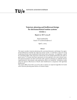 DCT 2003-18 - Dynamics and Control Technology