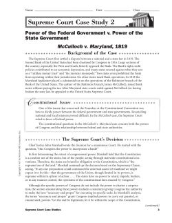 Supreme Court Case Study 2