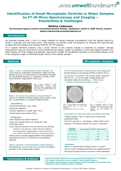 FT-IR imaging - Umweltbundesamt