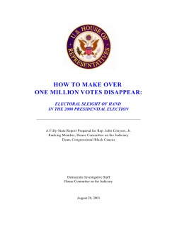 How to Make Over One Million Votes Disappear