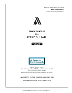 B406-97 Feffic Sulfate