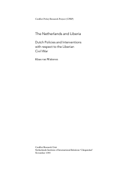The Netherlands and Liberia