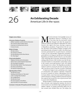 An Exhilarating Decade American Life in the 1920s
