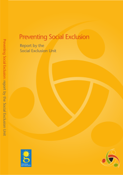 Preventing Social Exclusion