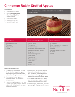 Cinnamon Raisin Stuffed Apples
