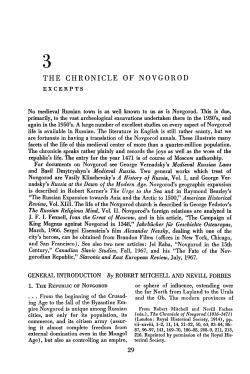Readings in Russian Civilization, Volume 1: Russia Before Peter the