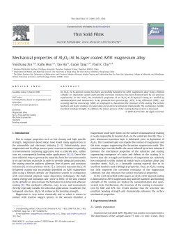 Mechanical properties of Al2O3/Al bi