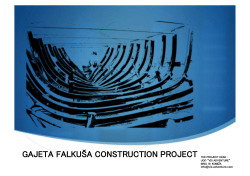 gajeta falku&scaron;a construction project2 the project