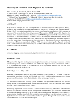 Full paper Recovery-Of-Ammonia-From