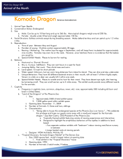 Komodo - Designing Zoos