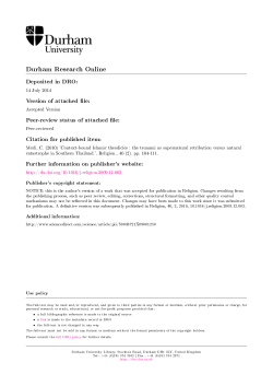 Durham Research Online