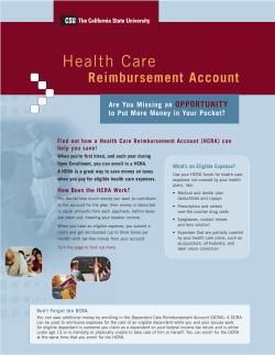 Health Care Reimbursement