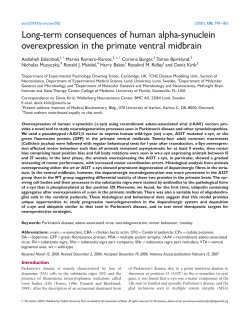 Long-term consequences of human alpha