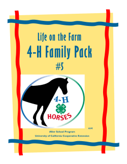 Life on the Farm Activity Folder