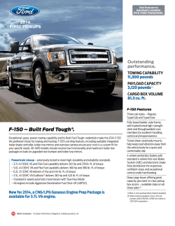 2014 F-150 PICKuPs