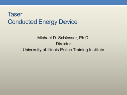 Taser Presentation PDF