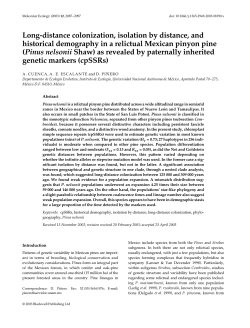 Cuenca, A., A. E. Escalante, and D. Pi