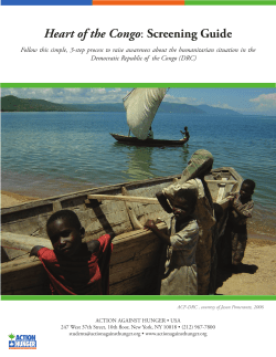 Heart of the Congo: Screening Guide