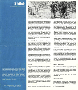 Shiloh - National Park Service History Electronic Library