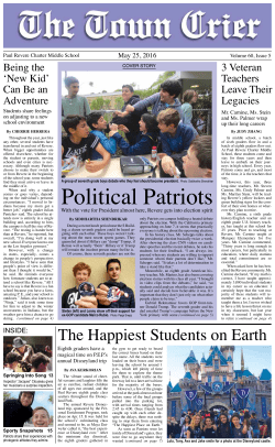Political Patriots - Paul Revere Charter Middle School