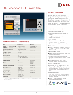 6th-Generation IDEC SmartRelay