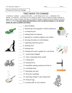 Assign-Phy or Chem Change
