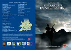 Print Layout 1 - Website by Shropshire Tourism