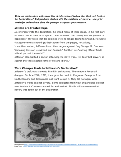 Declaration of Independence