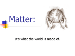 Matter