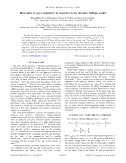 Destruction of superconductivity by impurities in