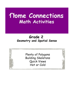 Geometry and Spatial Sense
